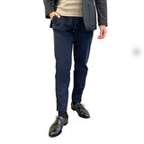 ボディワイルド メンズ ストレッチパンツ ネイビー XL