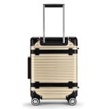 ランツォ スーツケース バイキング 19 インチ 33L ゴールド X ブラック