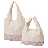 リバティプリント エコバッグ 2枚セット ピンク