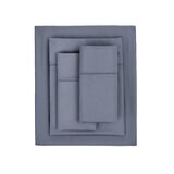 KS シーツセット 6点セット USキングサイズ ダークブルー