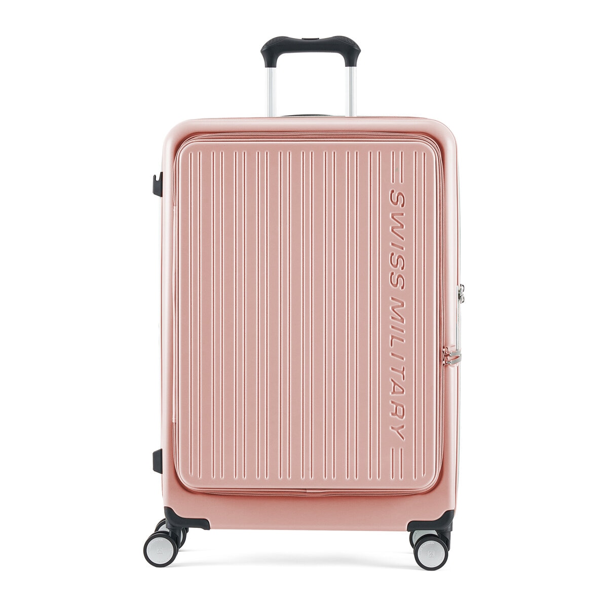 スイスミリタリー フロントオープン 28インチ スーツケース 76L