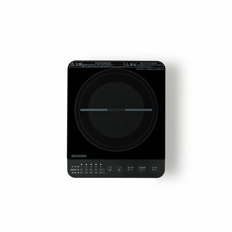 アイリスオーヤマ IHコンロ鍋セット1000W CIP-T39220-B