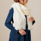 ダニエルウェリントン ストール 190cm × 40cm アイボリー