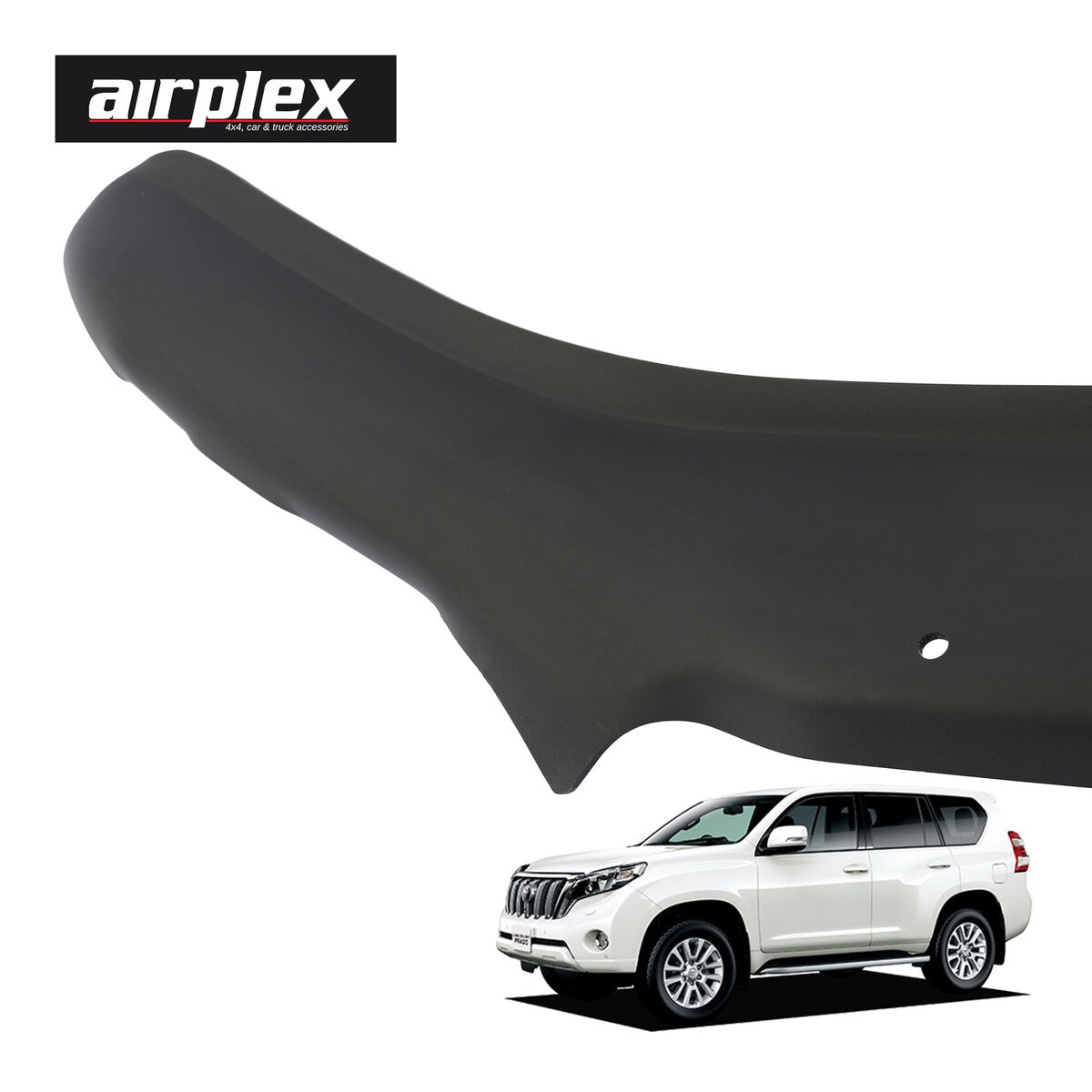 airplex トヨタ 150プラド ランドクルーザープラド 150系 中期 バグガード マットブラック