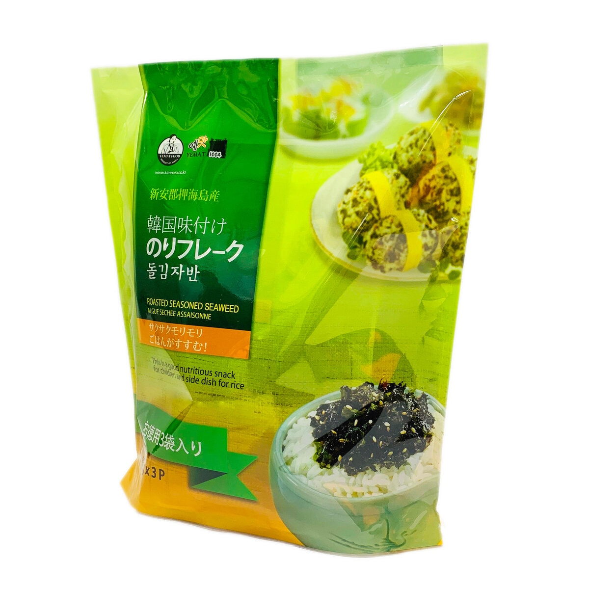 韓国味付けのりフレーク 80g x 3袋