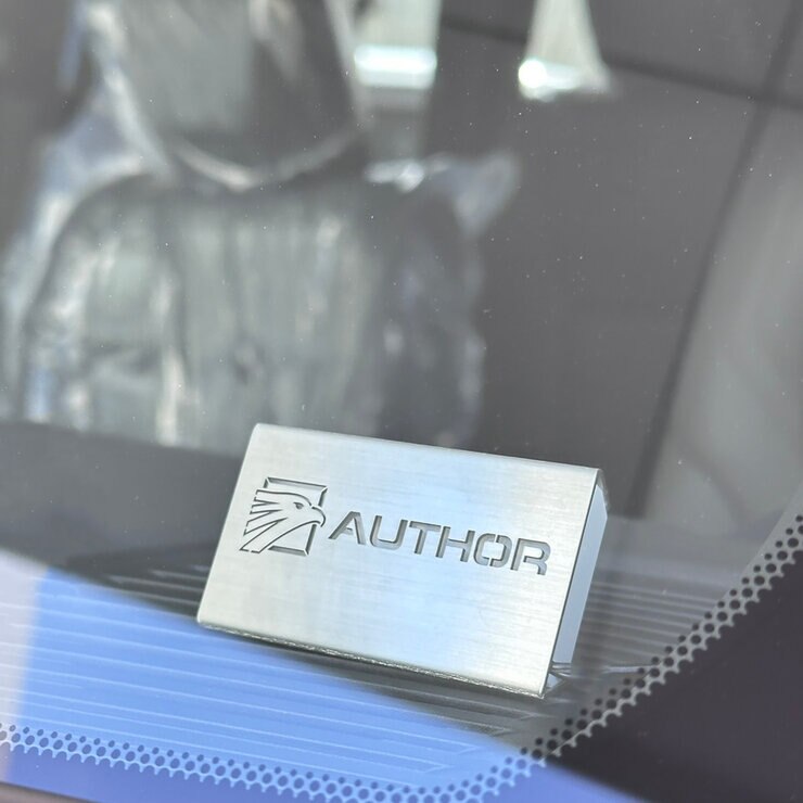 オーサーアラーム 自動車盗難防止 カーセキュリティ セット (注意事項了承済み）AUTHORデザイン (白LED)