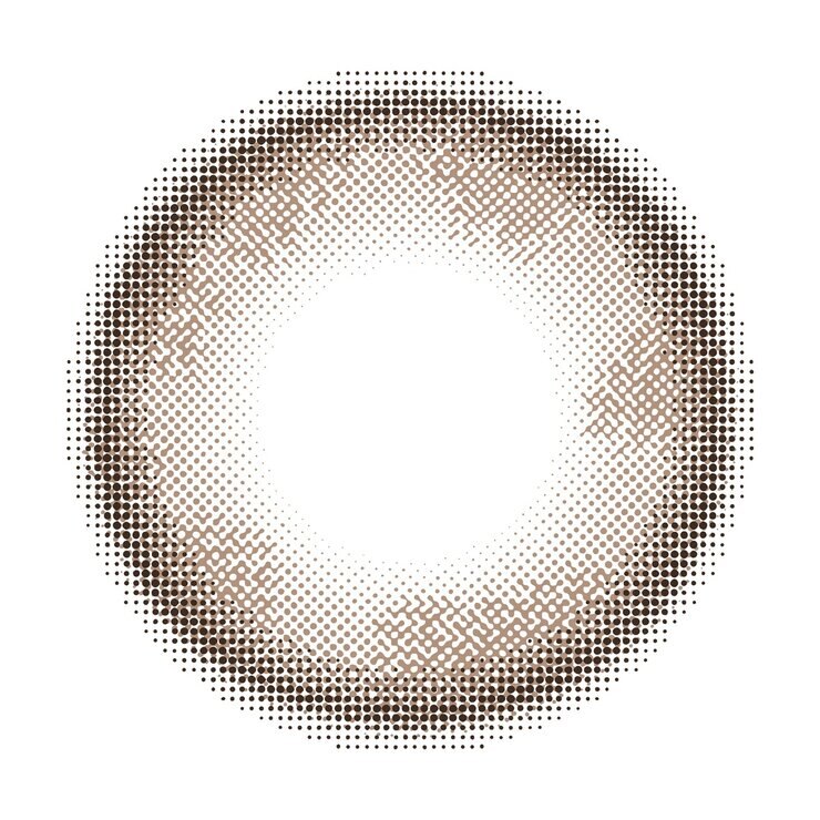 フェリアモ ワンデー ブリュレパール 10枚入り 白石麻衣イメージモデルカラコン 度なし (±0.00)