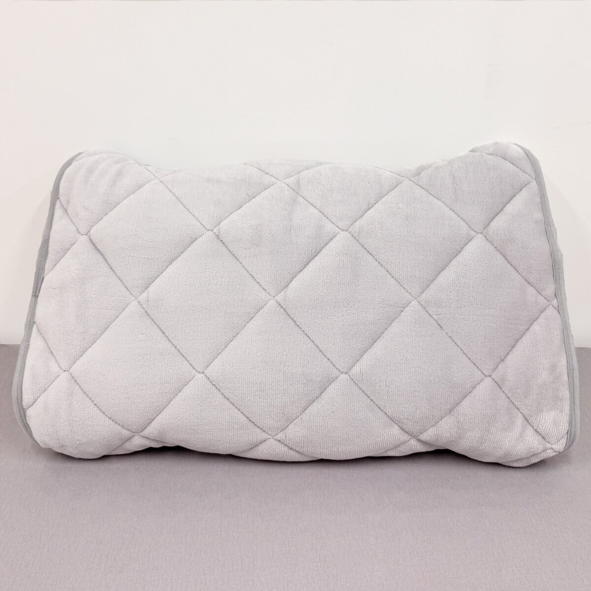 西川 あったか枕パッド CICA加工 2枚パック 50cm x 60cm グレー