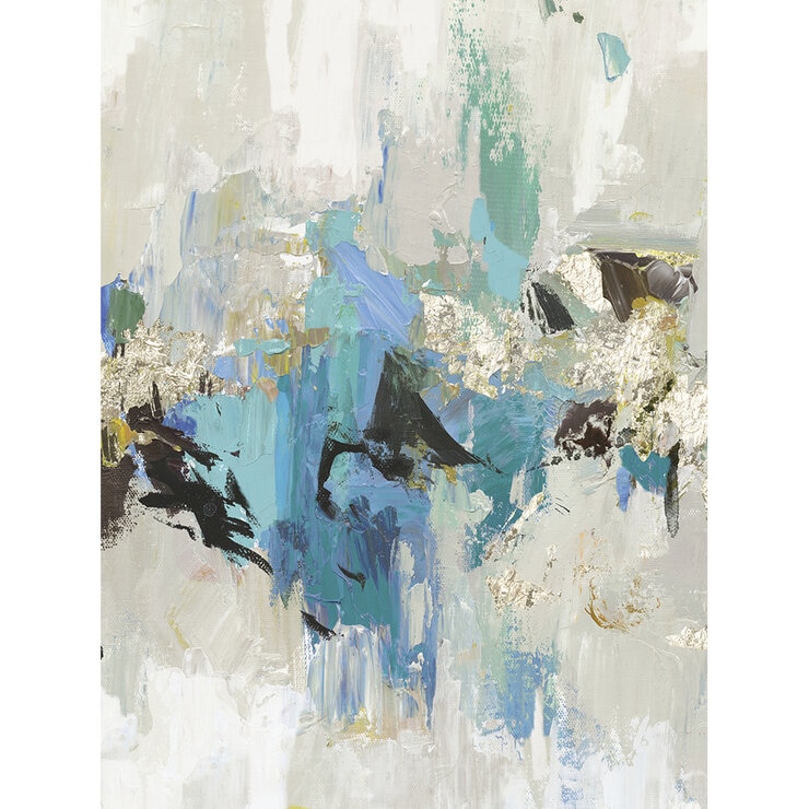 キャンバスアート ~ Blue Silver I ~ 24 x 32
