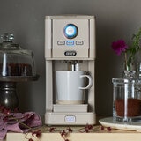 トフィー ダイレクトドリップアロマコーヒーメーカー K-CM12 グレージュ