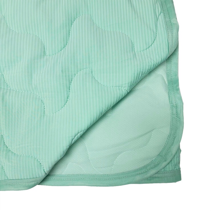 シーブリーズ 接触冷感 敷パッド シングルサイズ グリーン 100cm x 205cm