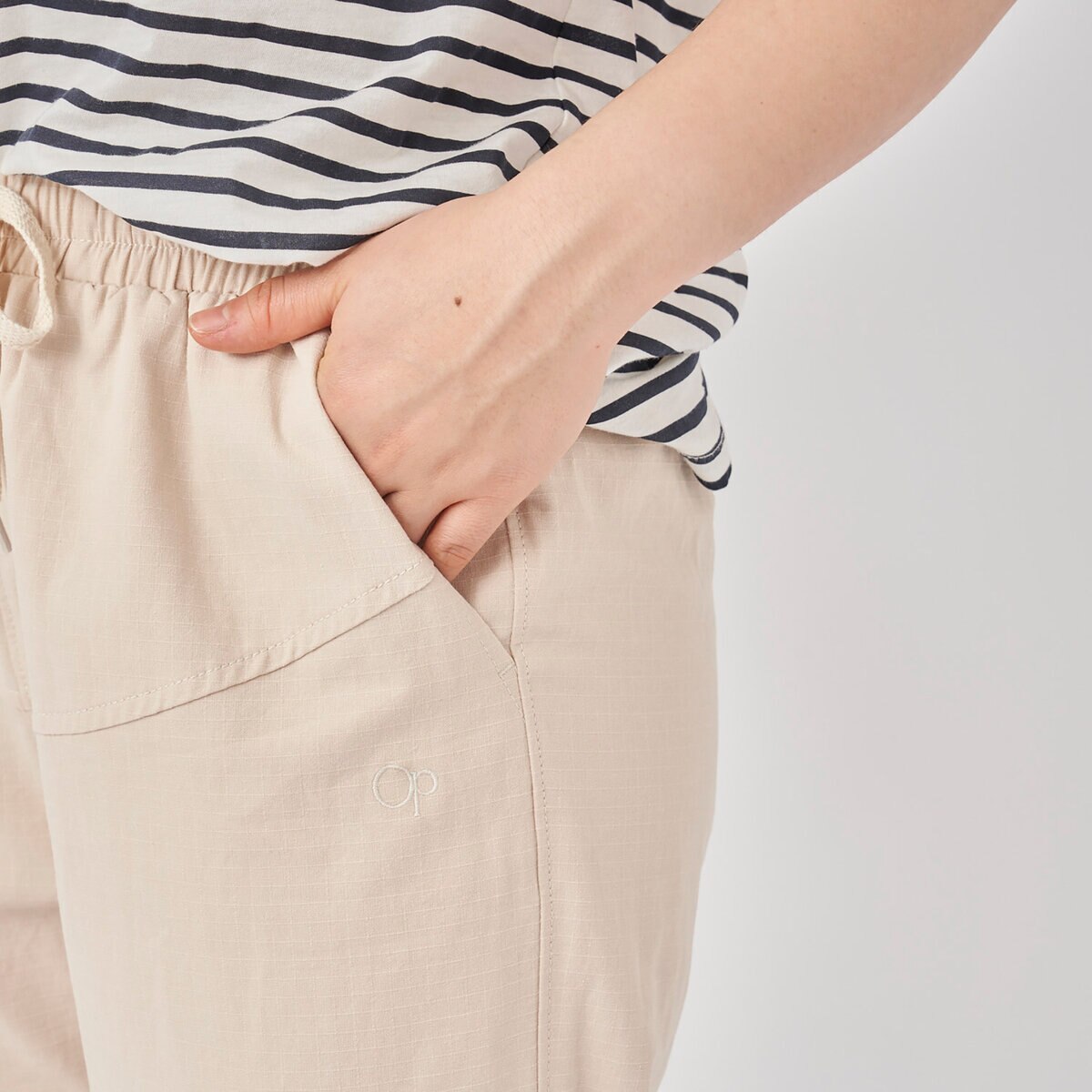 オーシャンパシフィック レディース パンツ ベージュ M