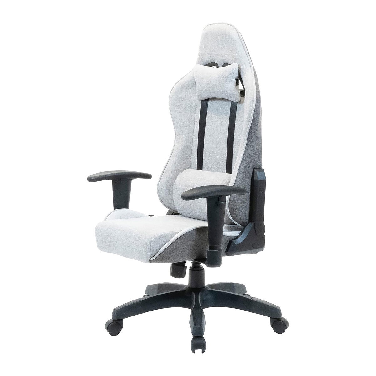 イトーキ クロスフォーカスコンパクトチェア グレー x チャコールグレー