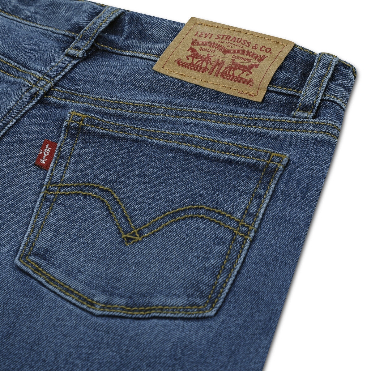 リーバイス ガールズ ジーンズ ALL THE FEELS(ネイビー) 10