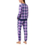 ノーティカ レディース フリース パジャマ パープル L