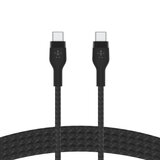 Belkin BoostCharge Pro Flex USB-C to USB-C ケーブル 60W 1m ブラック CAB011BT1MBK