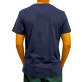 カルバンクラインジーンズ メンズ ロゴ 半袖 Tシャツ ネイビー L