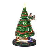 回る レジン クリスマスツリー