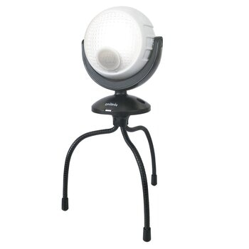 DAISHIN らくらくセンサーライト三脚 電池式 120ルーメン DLB-N600A-2