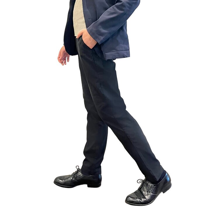 ボディワイルド メンズ ストレッチパンツ ブラック M