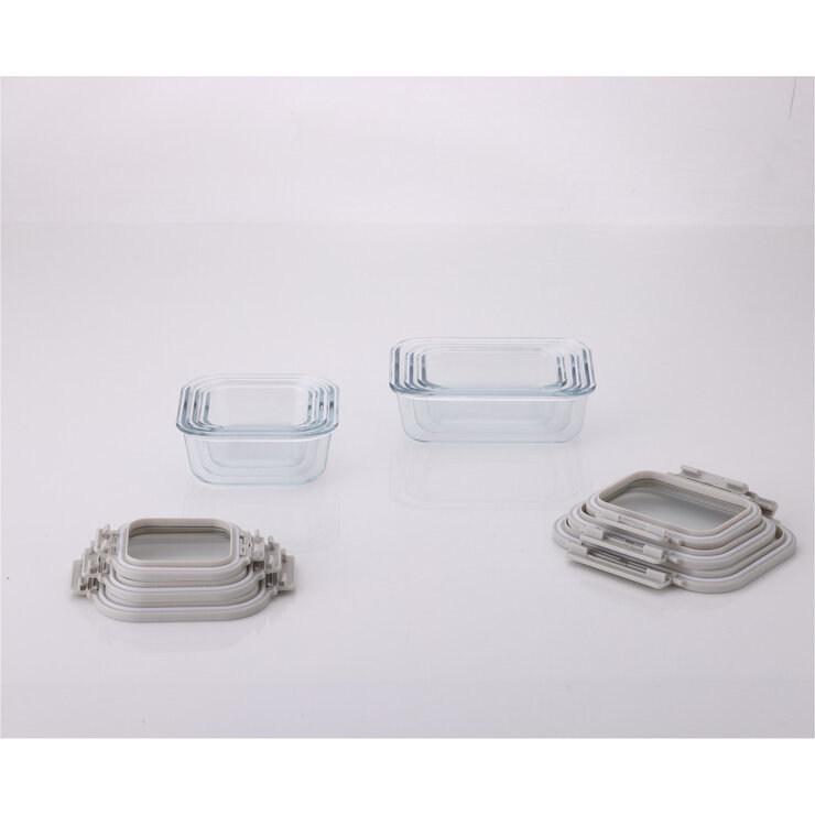 ネオフラム ガラス保存容器 12点