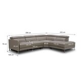 Gilman Creek Furniture 電動 革製リクライニングソファ 3ピース Gilman Creek Furniture 電動 革製リクライニングソファ 3ピース