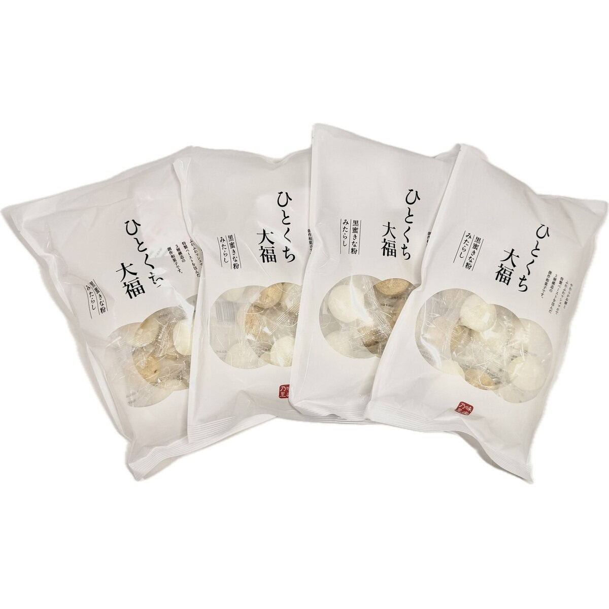 千年屋 ひとくち大福 黒蜜きな粉&みたらし 260g x 4袋
