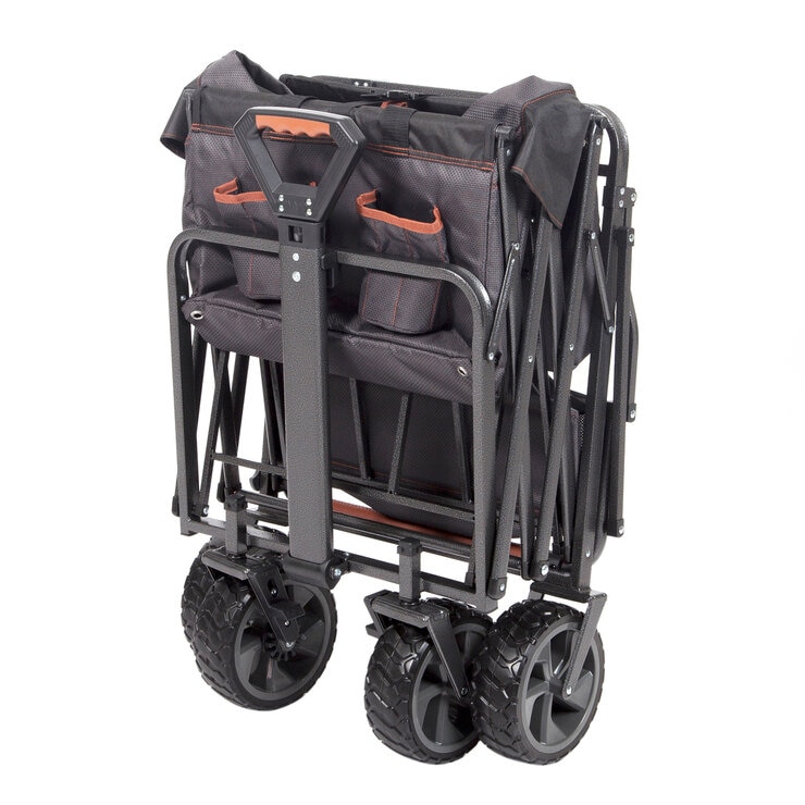 マックスポーツ 折り畳みワゴンXL　ブラック/グレー