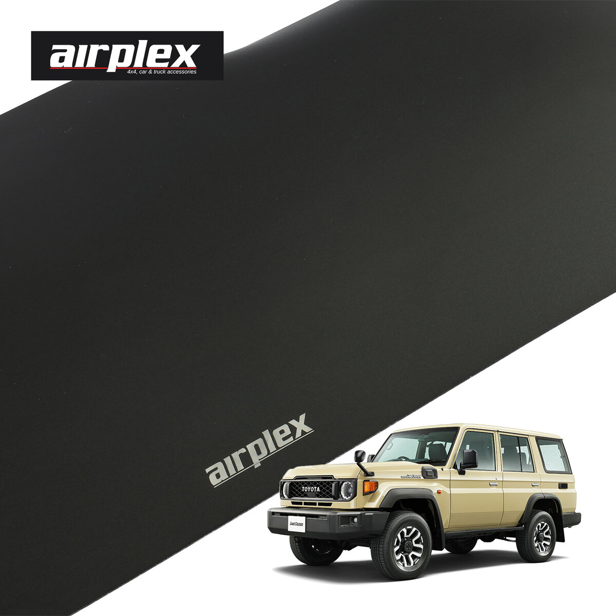 airplex トヨタ ランクル70 ランドクルーザー 70系 再再販モデル バグガード マットブラック