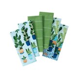 Threadmade キッチンタオル 6枚パック ジャングル