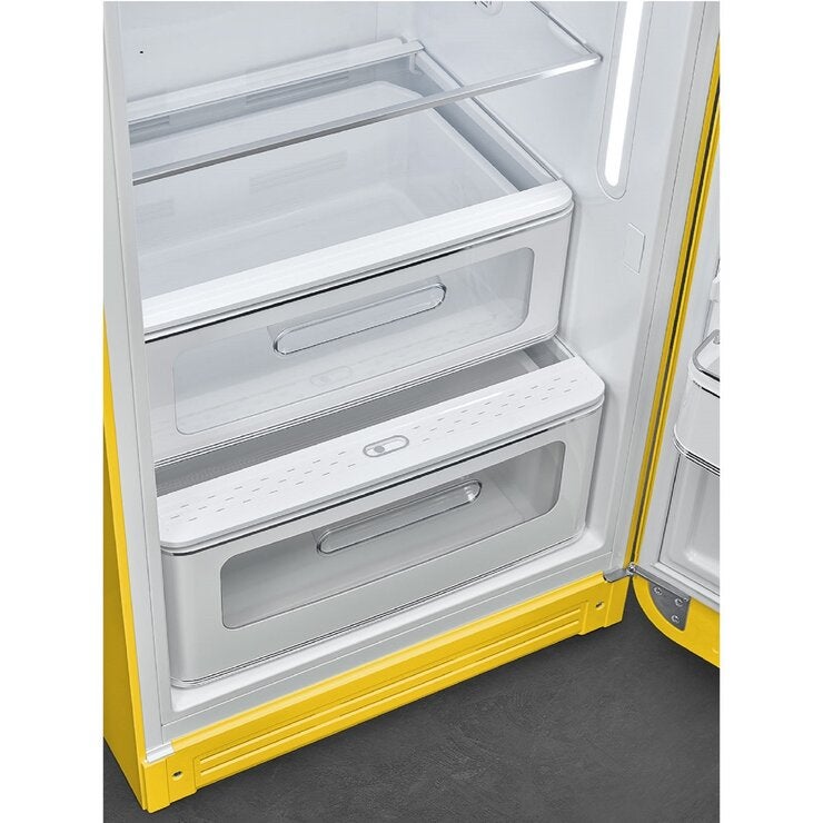 SMEG 270L 冷蔵庫 FAB28RYW5JP イエロー SMEG 270L 冷蔵庫 FAB28RYW5JP イエロー