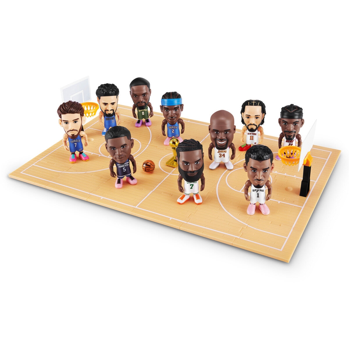 NBA Ballers レアフィギュア ５体 5 Surprise Nba Ballers, Zuru - UNIKASHOP