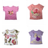 キャラクター キッズ 半袖 Tシャツ 4枚組 プリンセス 4
