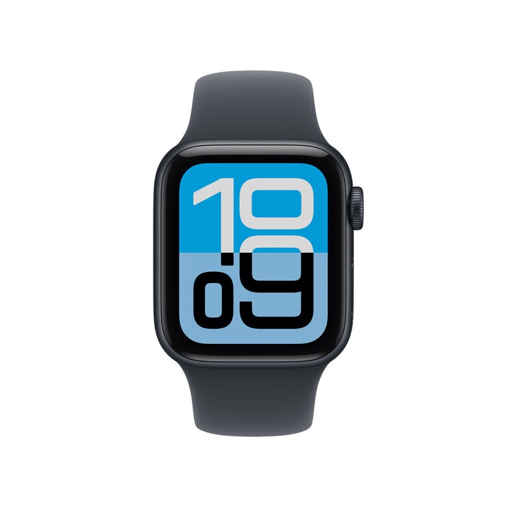 Apple Watch SE 3 Cellular 40mmミッドナイトアルミニウムケースとミッドナイトスポーツバンド - M/L Apple Watch SE 3 Cellular 40mmミッドナイトアルミニウムケースとミッドナイトスポーツバンド - M/L