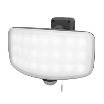 RITEX ワイドフリーアーム式 LEDセンサーライト 27W ひもスイッチ LED-AC1027