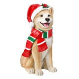 犬のクリスマスオブジェ 約66cm