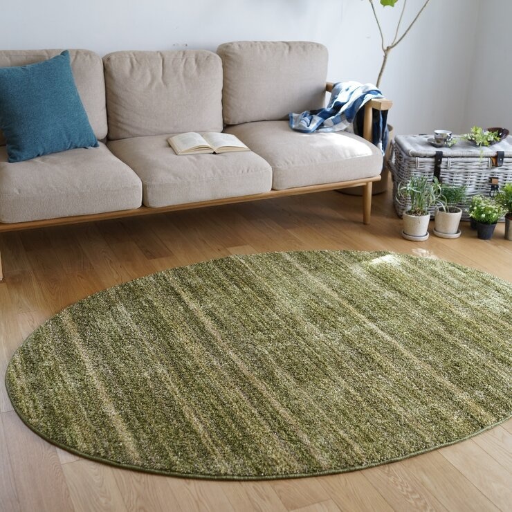 スミノエ 防炎・防音ラグ リュストル 楕円 140cm x 200cm スミノエ 防炎・防音ラグ リュストル 楕円 140cm x 200cm