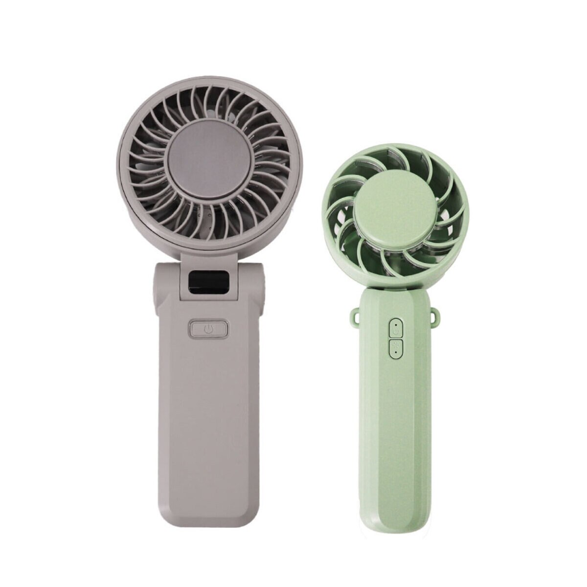 Seena 冷却プレート付ハンディファン、冷却プレート&ディスプレイ付ハンディファン2個セット