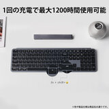 Keychron / B6 Pro ウルトラスリム ワイヤレスキーボード / スペースグレー / JIS配列