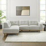 AIDEN & IVY Fabric Sectional Sofa