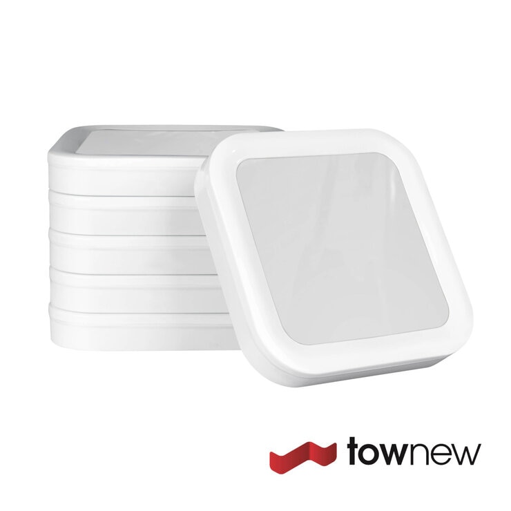 townew（トーニュー） リフィルゴミ箱（T1,T AirX用）6個セット ホワイト