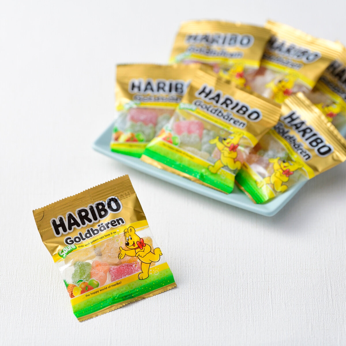 ハリボー サワーゴールドベア ドラム 870g