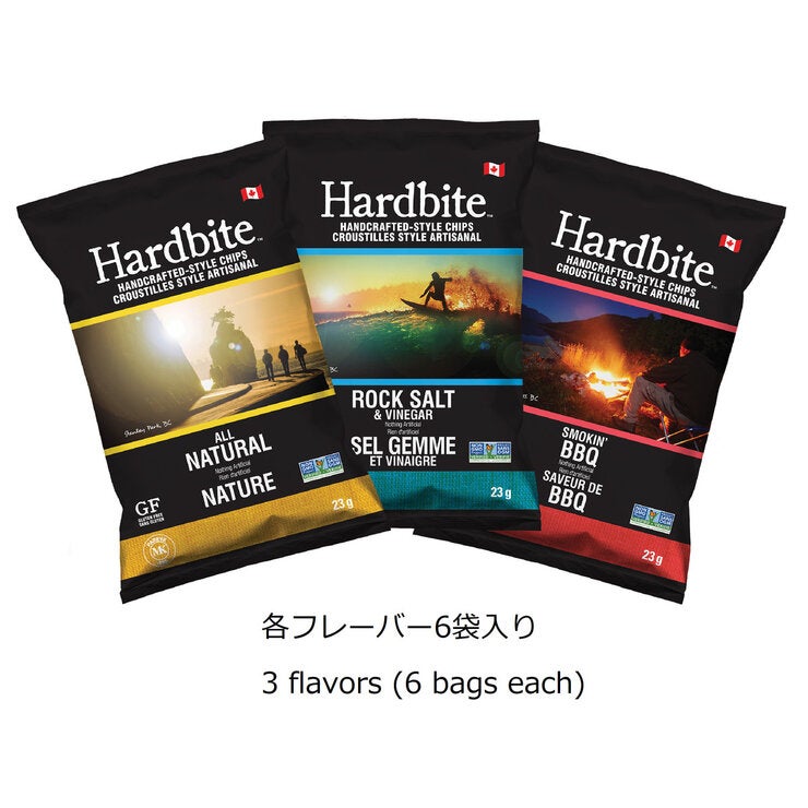 ハードバイト ポテトチップス バラエティパック 23g x 18pack ハードバイト ポテトチップス バラエティパック 23g x 18pack