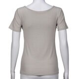 アツギ カップ付Tシャツ 2枚組 アイボリー/ベージュ XL