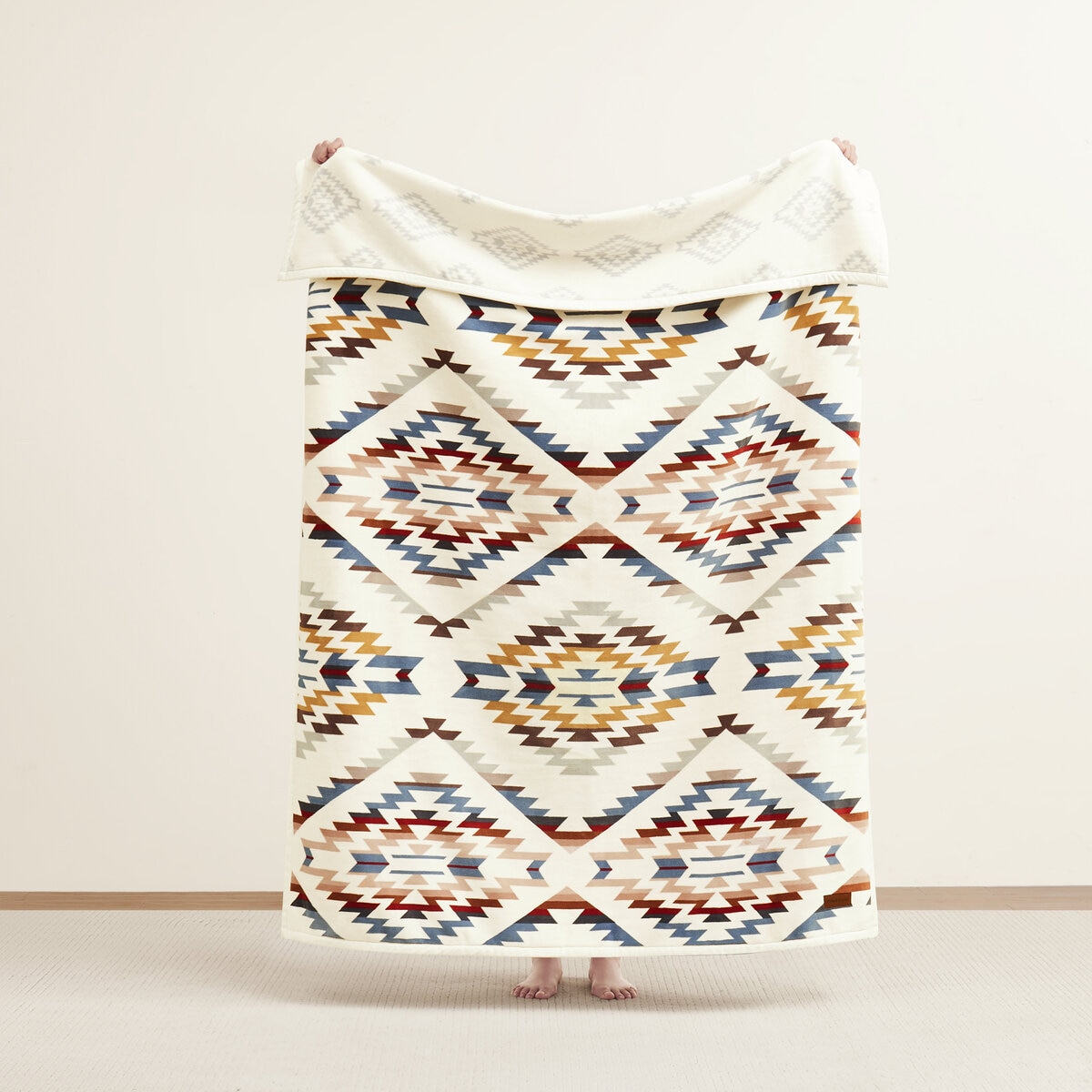 ペンドルトン 大判ひざ掛け リバーシブル 127cm x 177cm クリスタルスプリングス