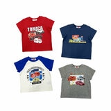 トミカ キッズ 半袖 Tシャツ 4枚組 アソートB 120