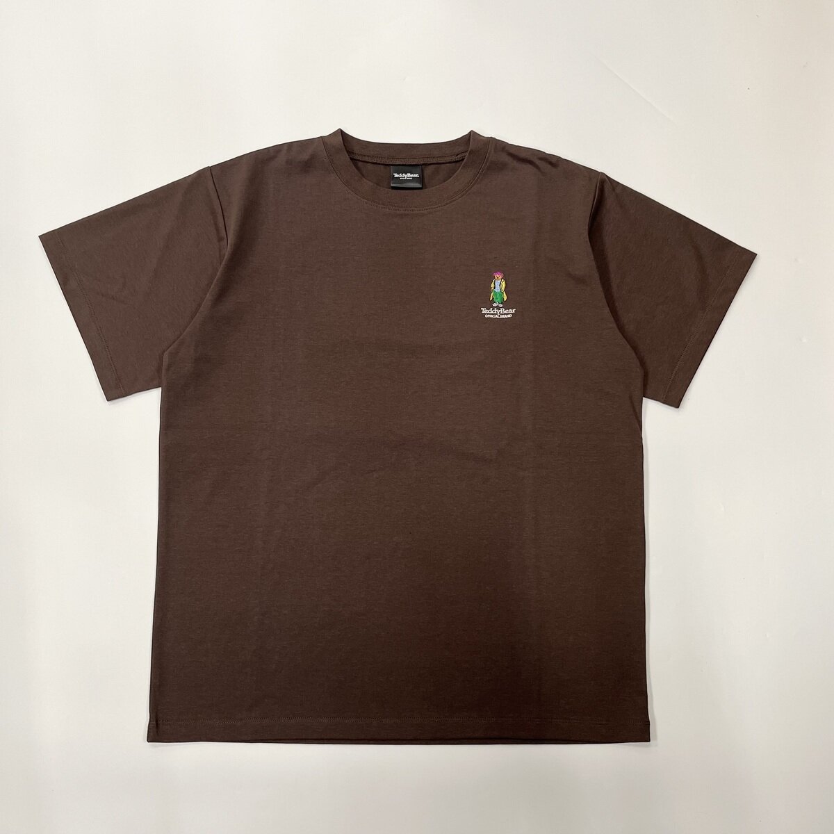テディベア メンズ 半袖 Tシャツ ブラウン S