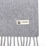 コロンボ カシミヤ ストール 180x70 cm グレー