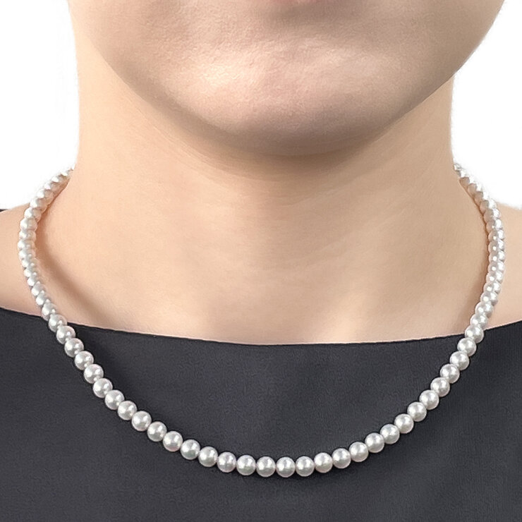 あこやパール ベビーパール ネックレス 4.5mm / SNS0196-45N あこやパール ベビーパール ネックレス 4.5mm / SNS0196-45N