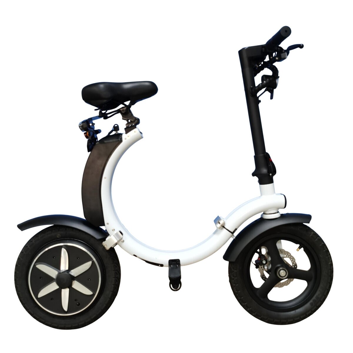 SWIFT HORSE K2 14インチ 折り畳み電動バイク 特定小型原付 Ver.2 白